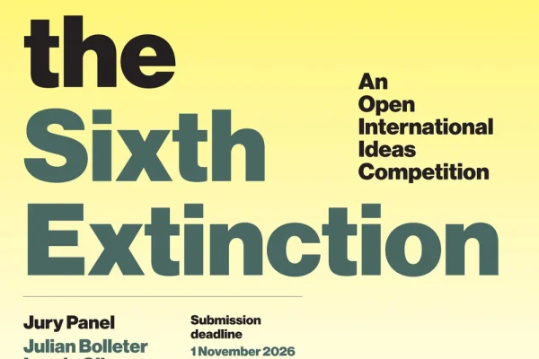 Concurso de arquitectura, Memorial a la Sexta Extinción
